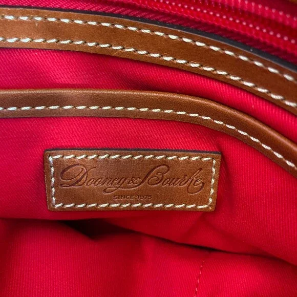 Dooney & Bourke Navy Pebble Grain Lexington Shopper Large Tote Bag - 0801TH - Picture 6 of 7